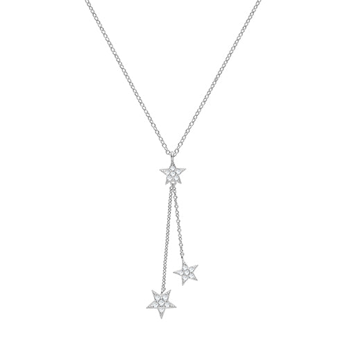 Sterling Silver CZ Necklet
