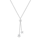 Sterling Silver CZ Necklet
