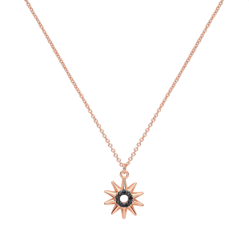 Rose Gold Plated Sterling Silver Necklet