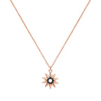 Rose Gold Plated Sterling Silver Necklet