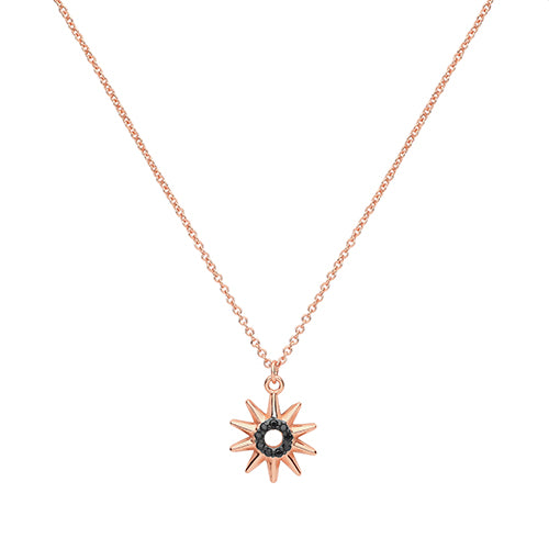 Rose Gold Plated Sterling Silver Necklet