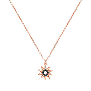Rose Gold Plated Sterling Silver Necklet