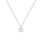 Sterling Silver CZ Necklet
