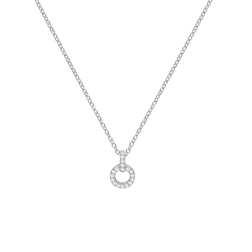 Sterling Silver CZ Necklet