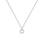 Sterling Silver CZ Necklet