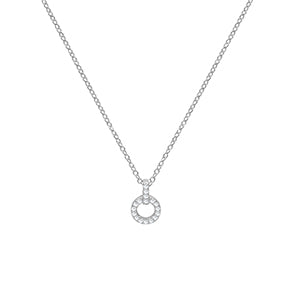 Sterling Silver CZ Necklet