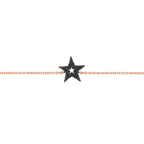 Rose Gold Plated Sterling Silver Bracelet