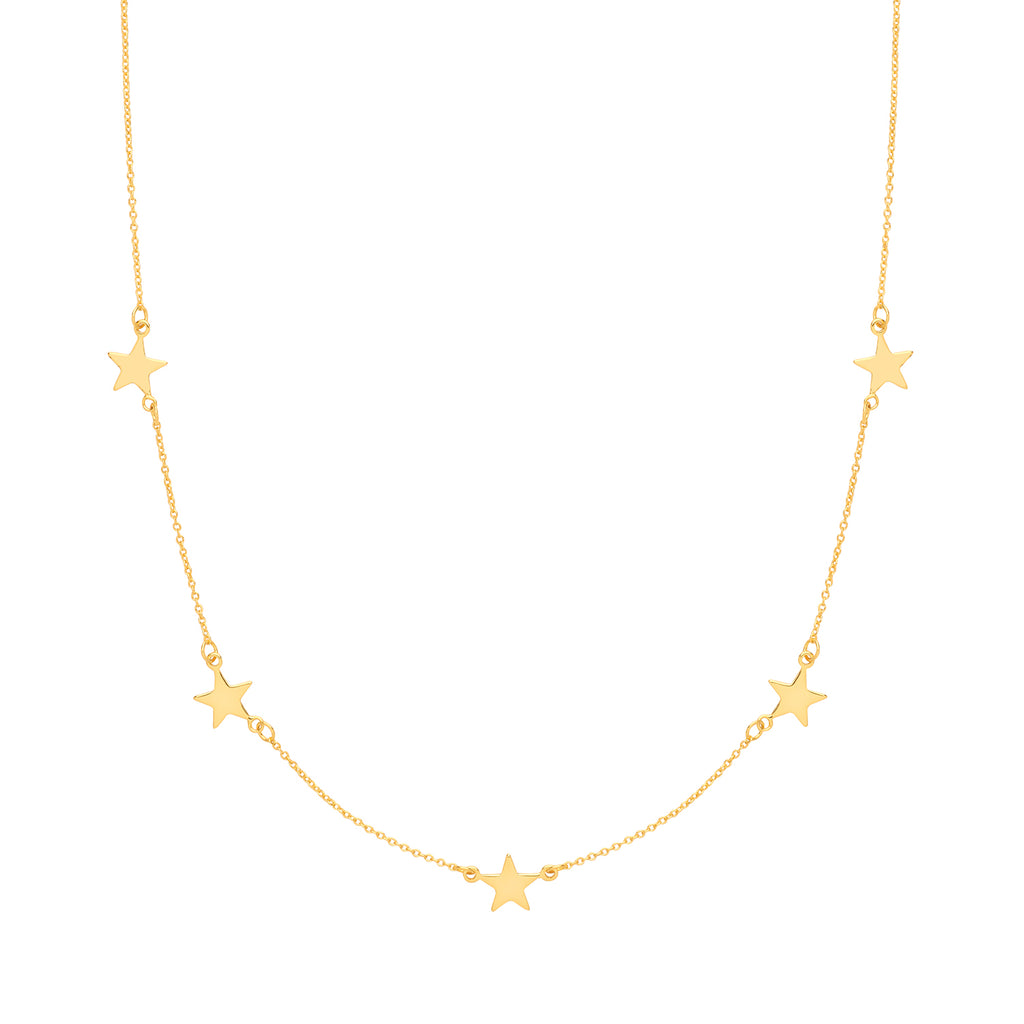 Gold Plated Sterling Silver Necklet
