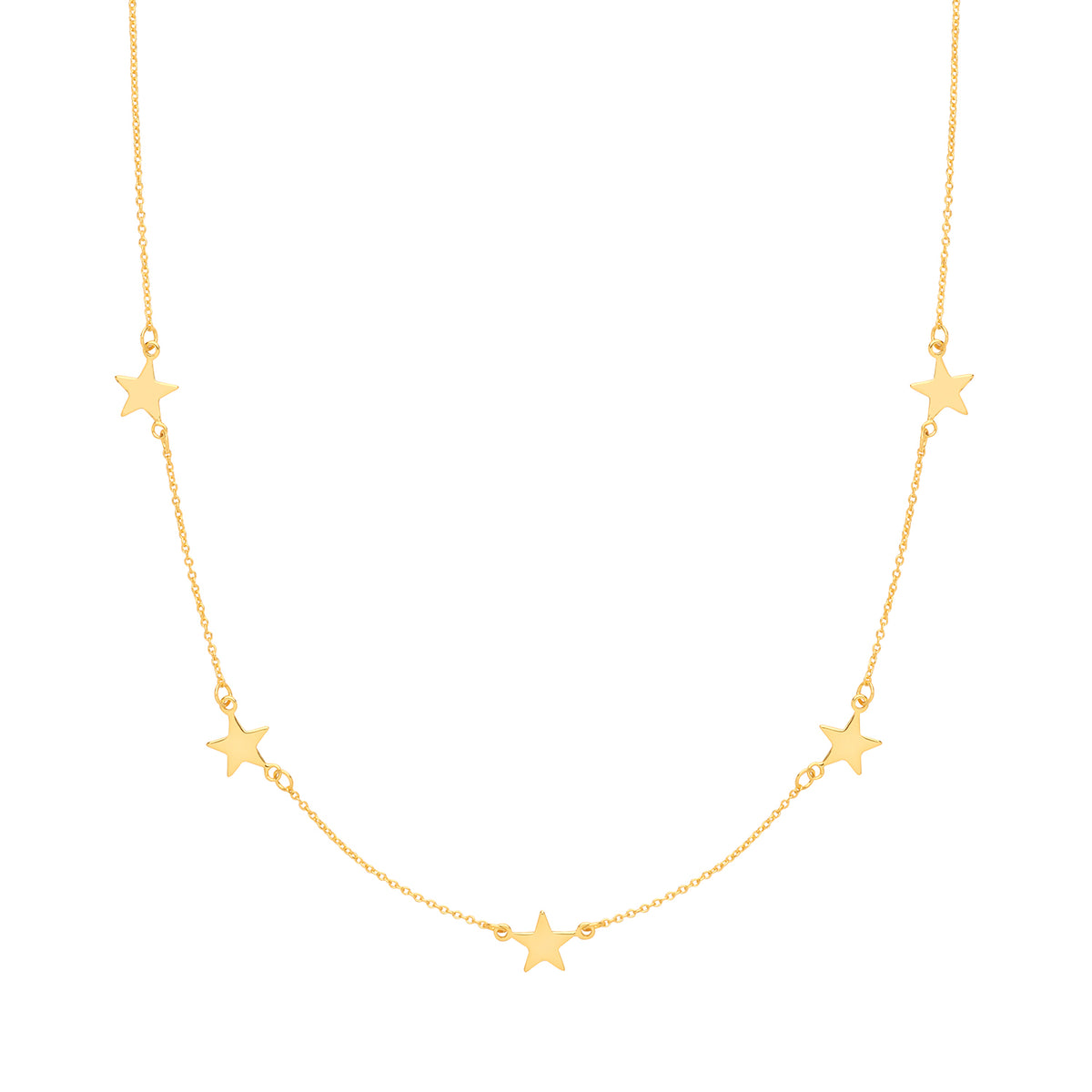Gold Plated Sterling Silver Necklet