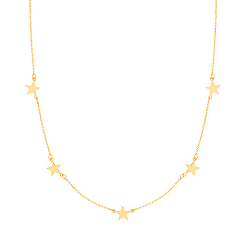 Gold Plated Sterling Silver Necklet
