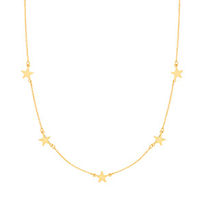 Gold Plated Sterling Silver Necklet