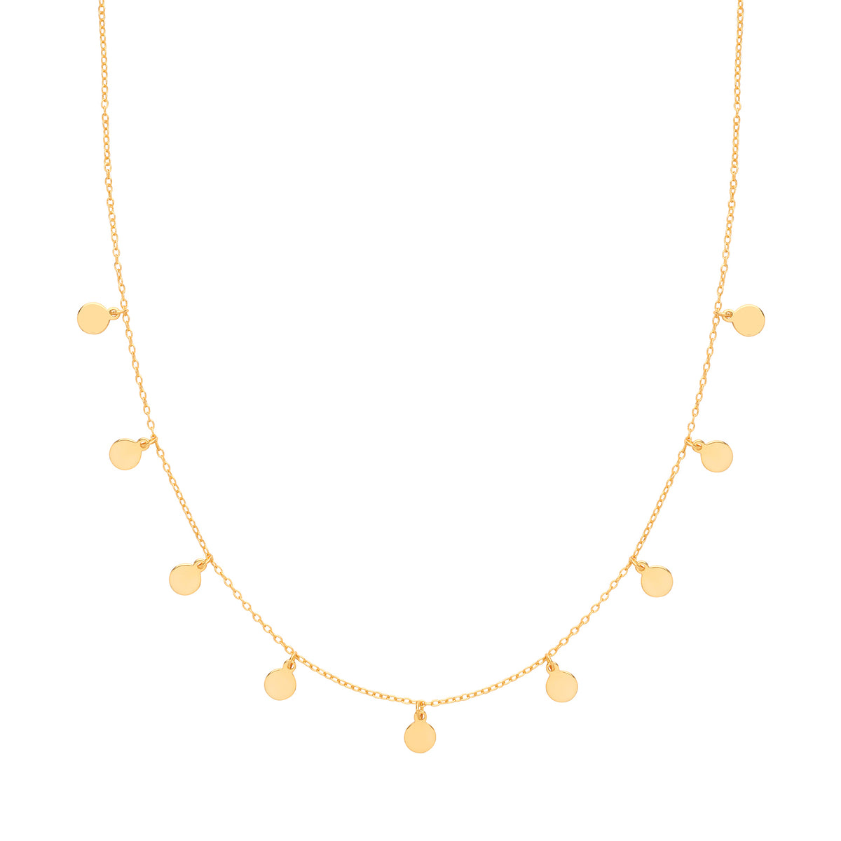 Gold Plated Sterling Silver Necklet