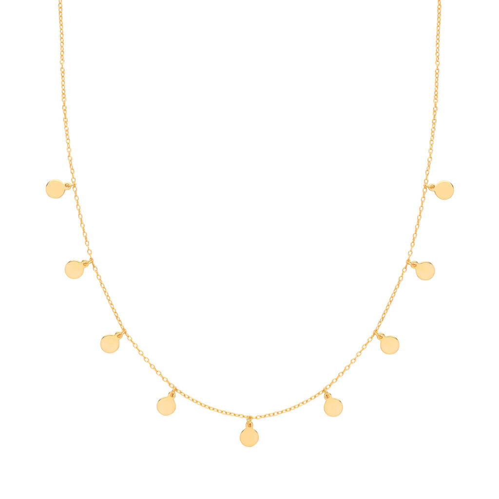 Gold Plated Sterling Silver Necklet