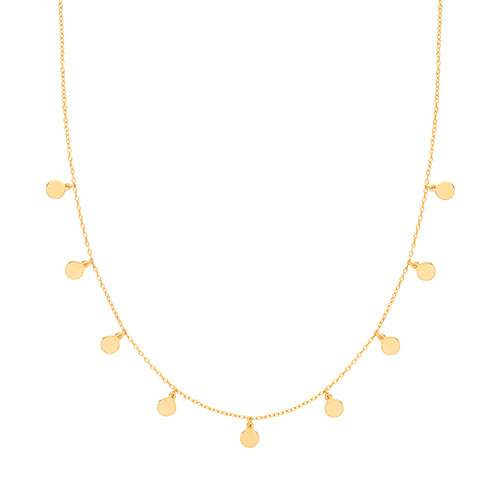 Gold Plated Sterling Silver Necklet