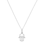 Sterling Silver CZ Necklet