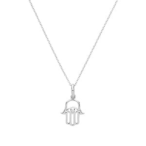 Sterling Silver CZ Necklet