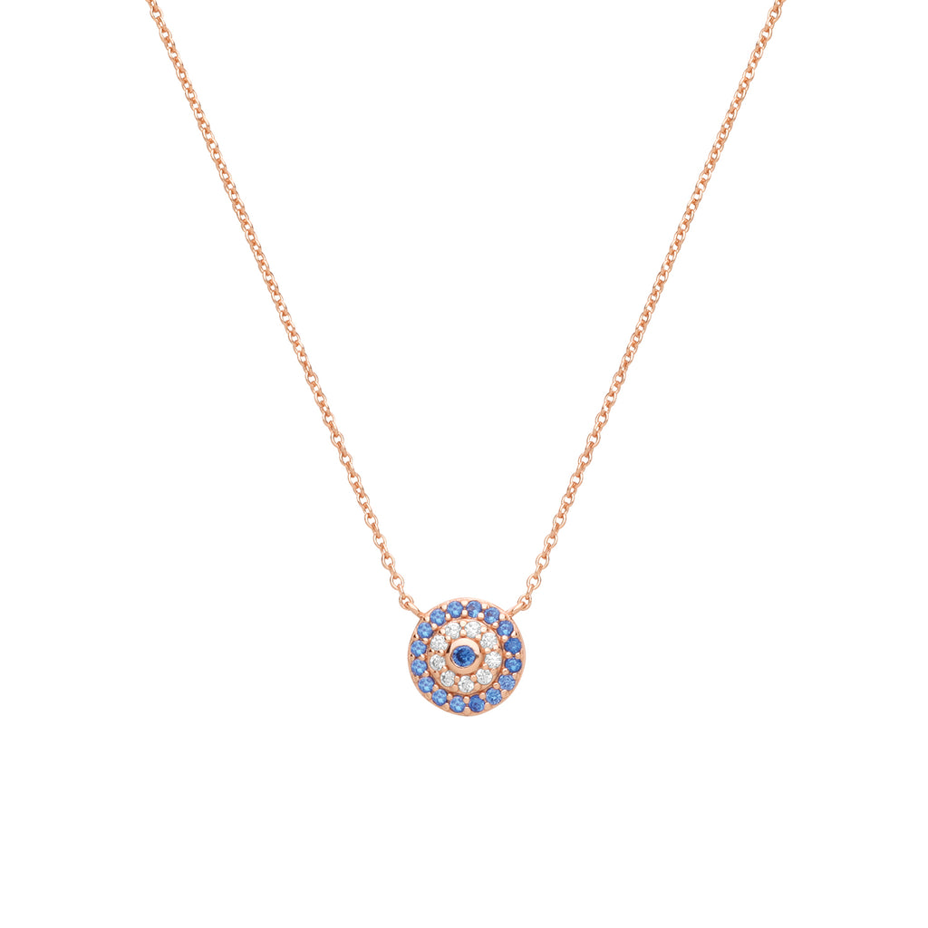 Rose Gold Plated Sterling Silver Necklet