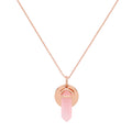 Rose Gold Plated Sterling Silver Necklet