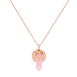 Rose Gold Plated Sterling Silver Necklet
