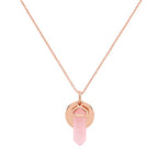 Rose Gold Plated Sterling Silver Necklet