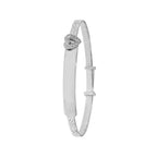 Sterling Silver CZ Babies Bangle