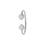 Sterling Silver CZ Babies Bangle