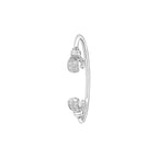 Sterling Silver CZ Babies Bangle