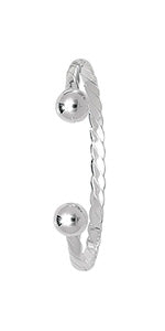 Sterling Silver Babies Bangle