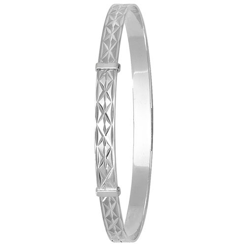 Sterling Silver Expanding Bangle