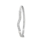 Sterling Silver CZ Babies Bangle