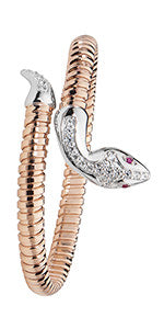 Bangle Arian Sterling wedi'i Blatio â Aur