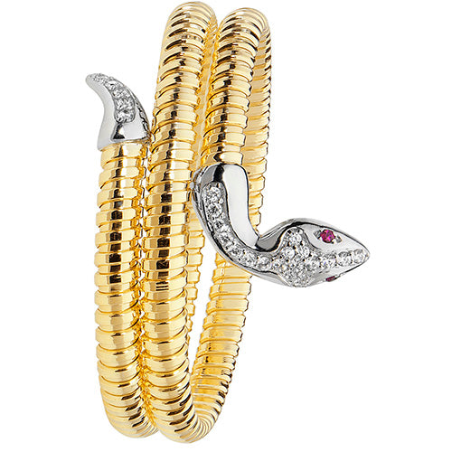 Gold Plated Sterling Silver Bangle