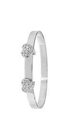 Sterling Silver Babies  Expanding Bangle