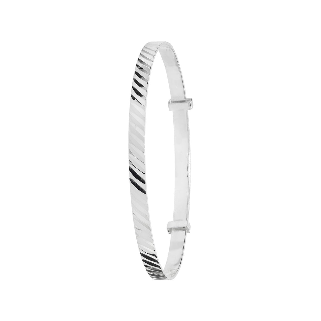 Sterling Silver Babies  Expanding Bangle