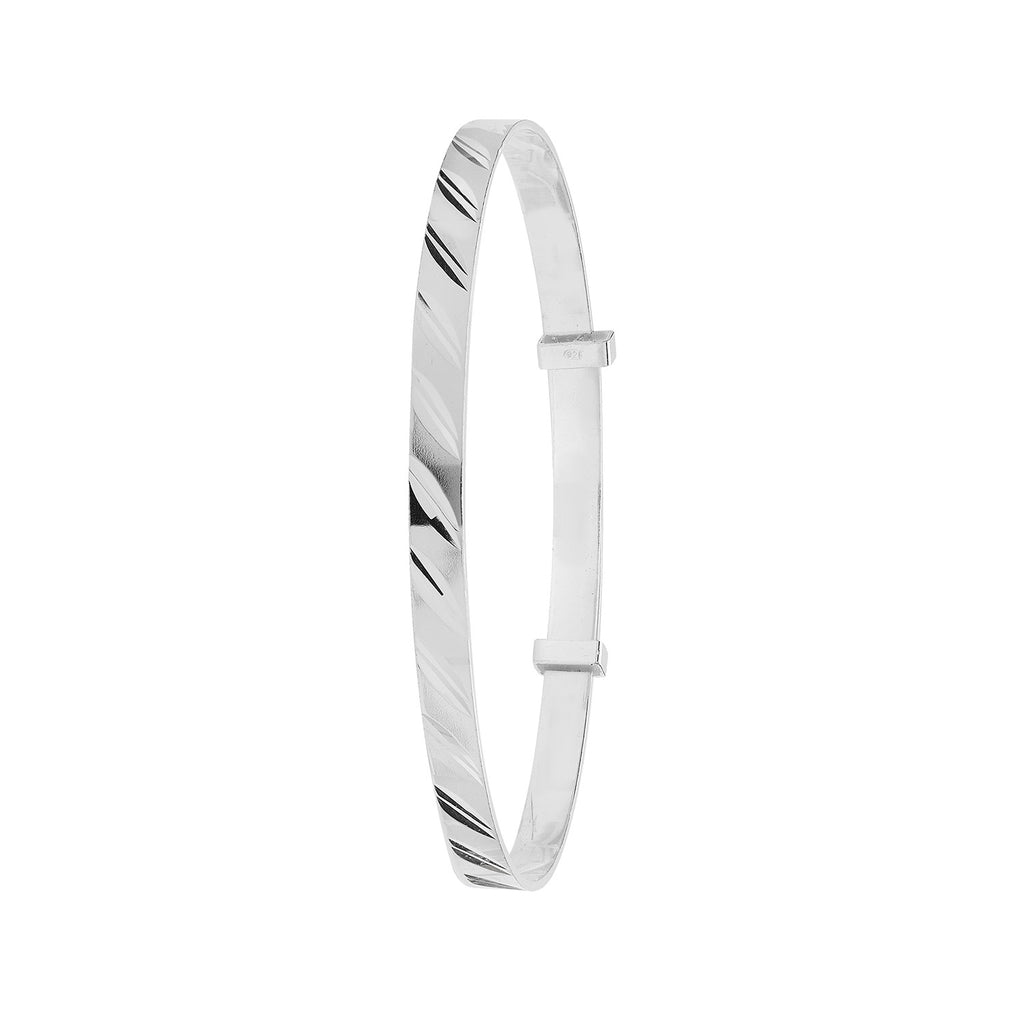 Sterling Silver Babies  Expanding Bangle