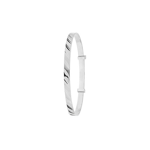 Sterling Silver Babies  Expanding Bangle