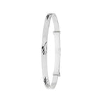 Sterling Silver Babies  Expanding Bangle