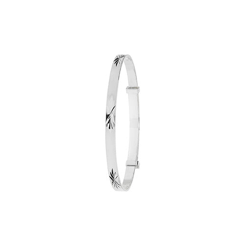 Sterling Silver Babies  Expanding Bangle