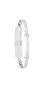 Sterling Silver Babies  Expanding Bangle