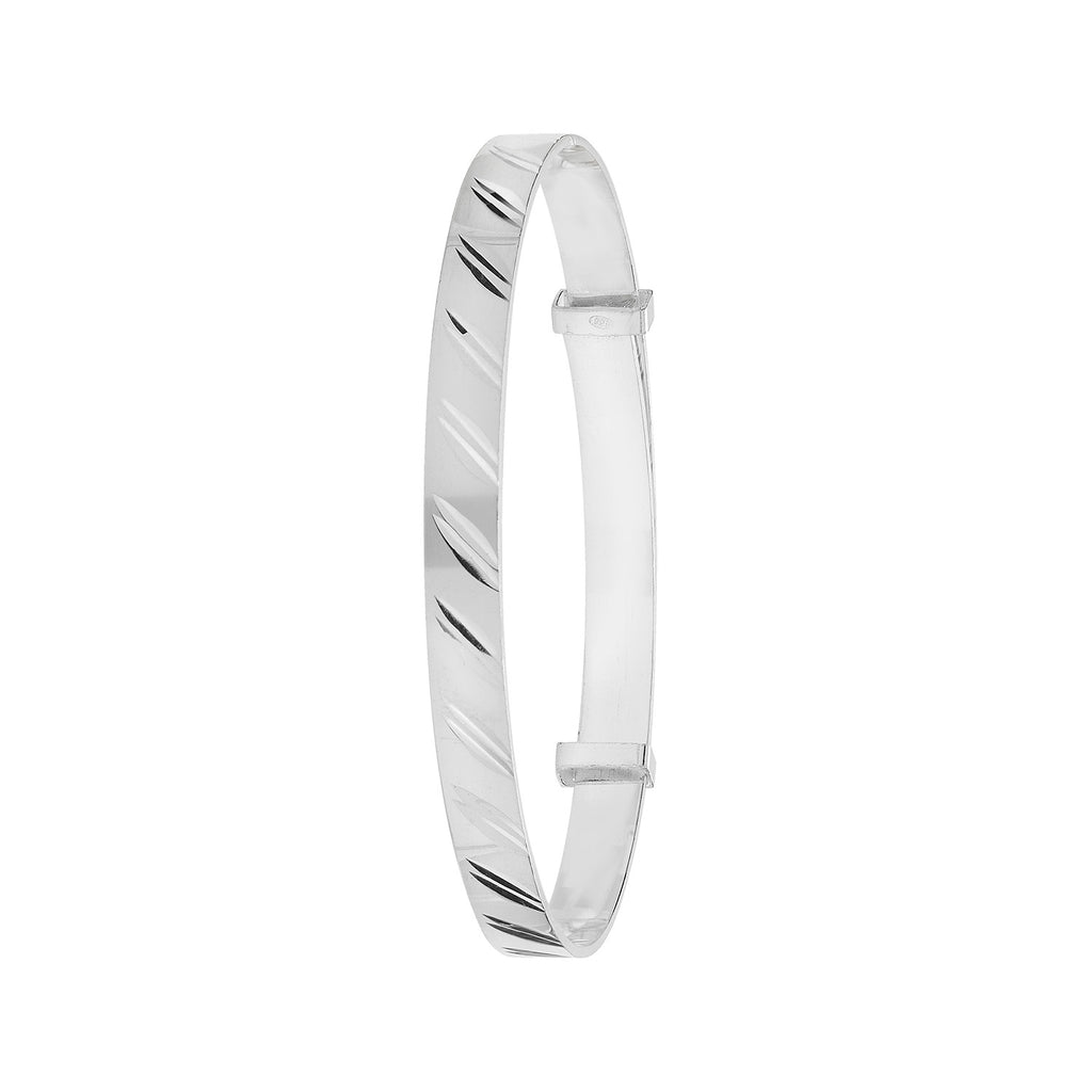 Sterling Silver Babies  Expanding Bangle