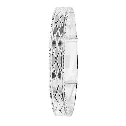 Sterling Silver Expanding Bangle
