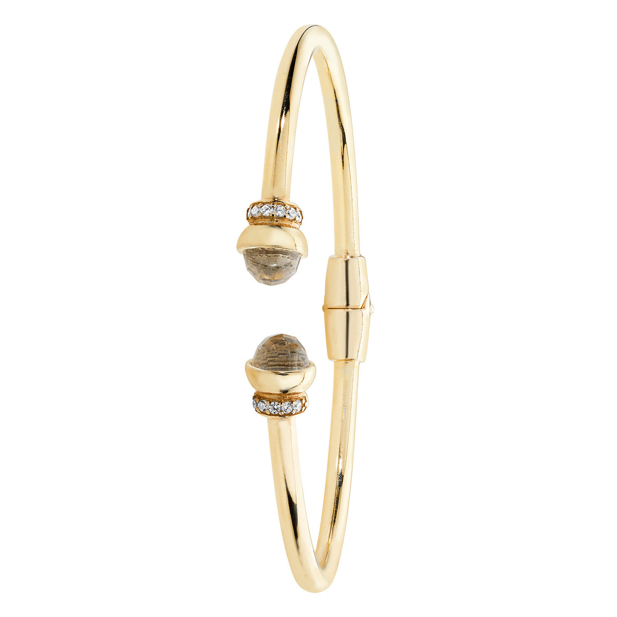 Gold Plated Sterling Silver Bangle