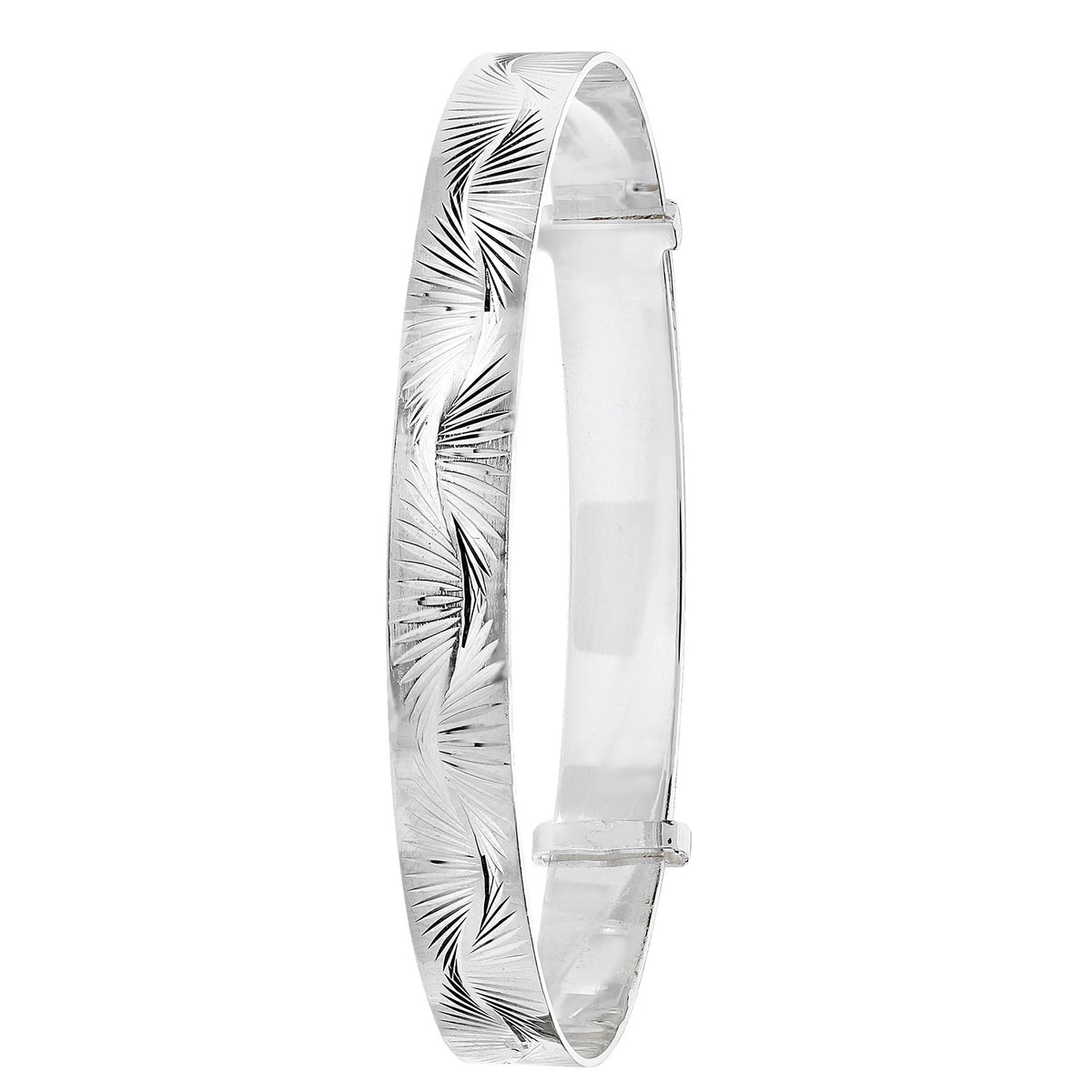 Sterling Silver Expanding Bangle