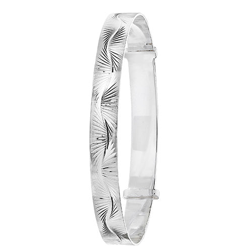Sterling Silver Expanding Bangle
