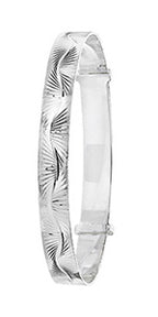 Sterling Silver Expanding Bangle