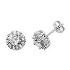 Sterling Silver CZ Earrings