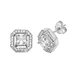 Sterling Silver CZ Earrings