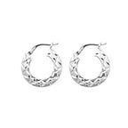 Sterling Silver Earrings 10mm