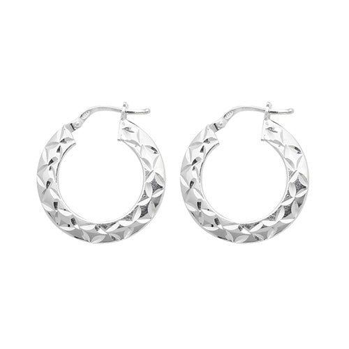 Sterling Silver Earrings 15mm