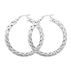 Sterling Silver Earrings 30mm